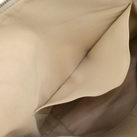 LOUIS VUITTON Logo Totally MM Shoulder Bag Damier Azur Leather WE - Picture 15 of 16